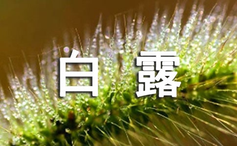 白露农谚详谈(精选230句)