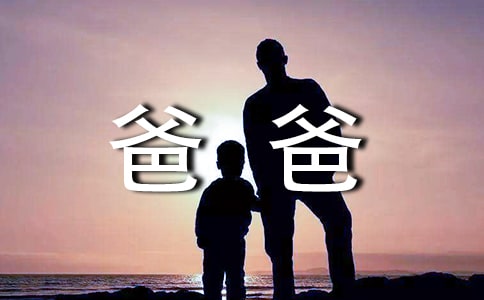 想爸爸的说说