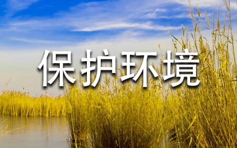 节能减排标语 保护环境正能量语录