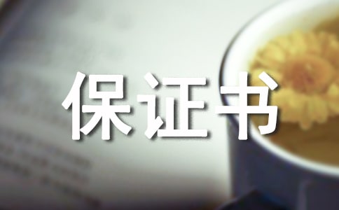 高中借读保证书