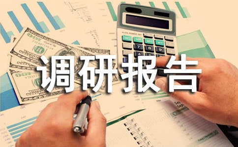 寒假实践活动调研报告