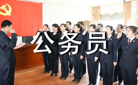 公务员个人工作总结格式