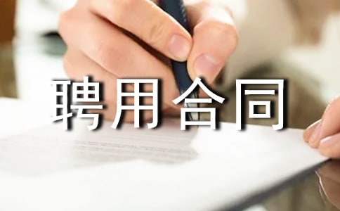 聘用合同