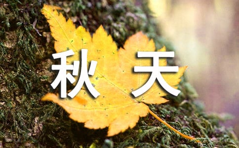 描写秋天的说说