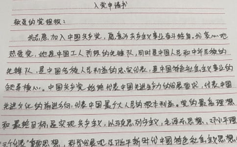 幼师转正入党申请书