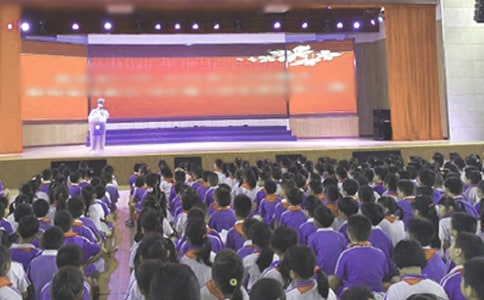 寒假散学典礼学生代表发言稿